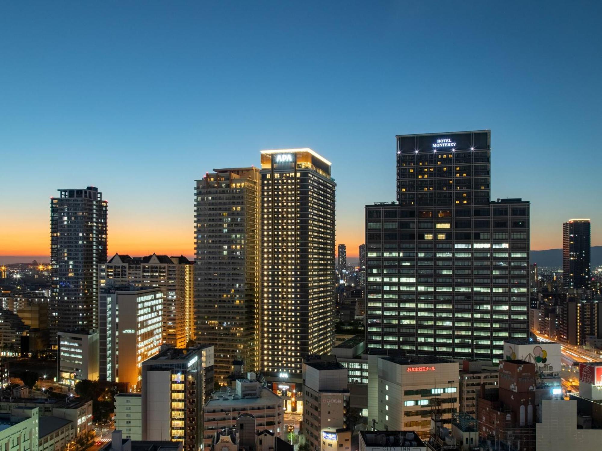 Apa Hotel & Resort Osaka Namba Ekimae Tower Exteriér fotografie